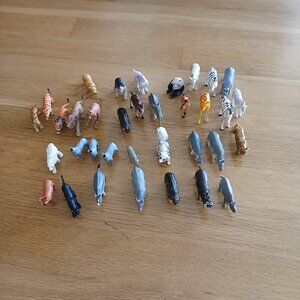 Miniature Zoo Animals x 35